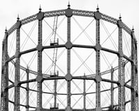 Southgate Gasometer London from the series OFF-Grid