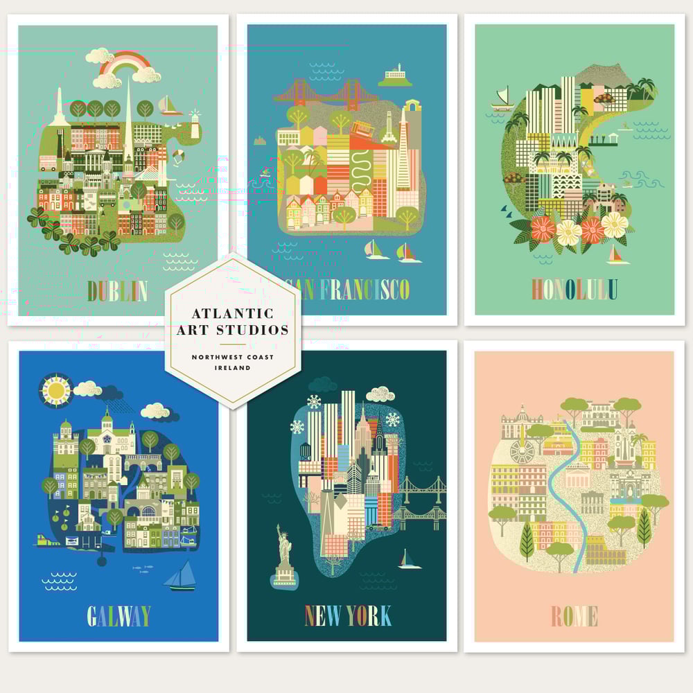 Image of City Art Prints