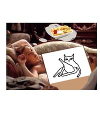 Image 3 of PREORDER FRENCH FRIES CAT SHIRTS