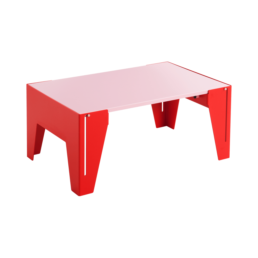 Image of Falcon Red & Light pink Coffee Table
