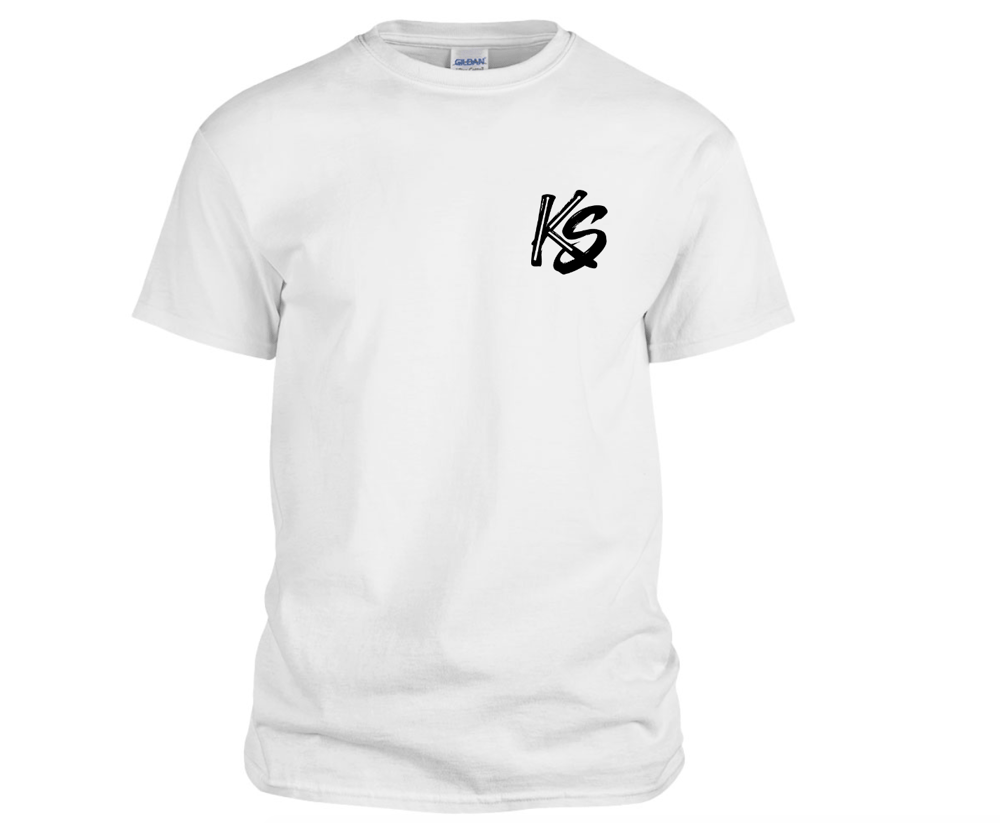 Image of KS Logo Tee Shirt (White)