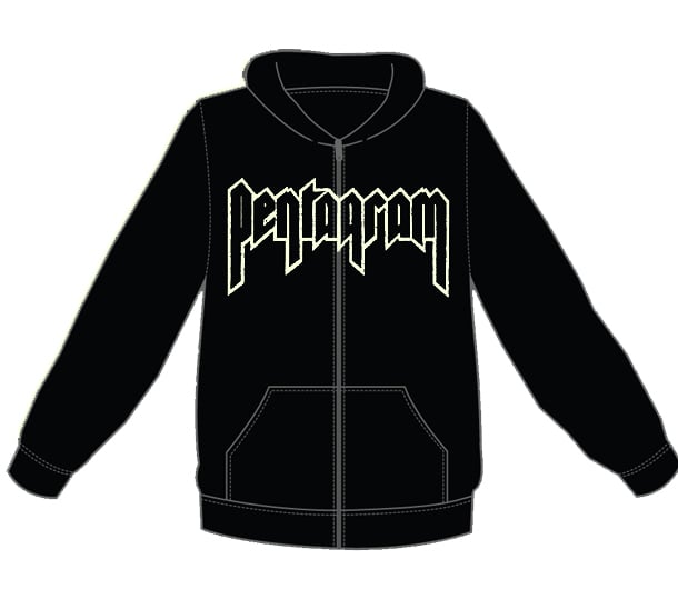 Zipper Hoodie - Logo design | Pentagram Merch