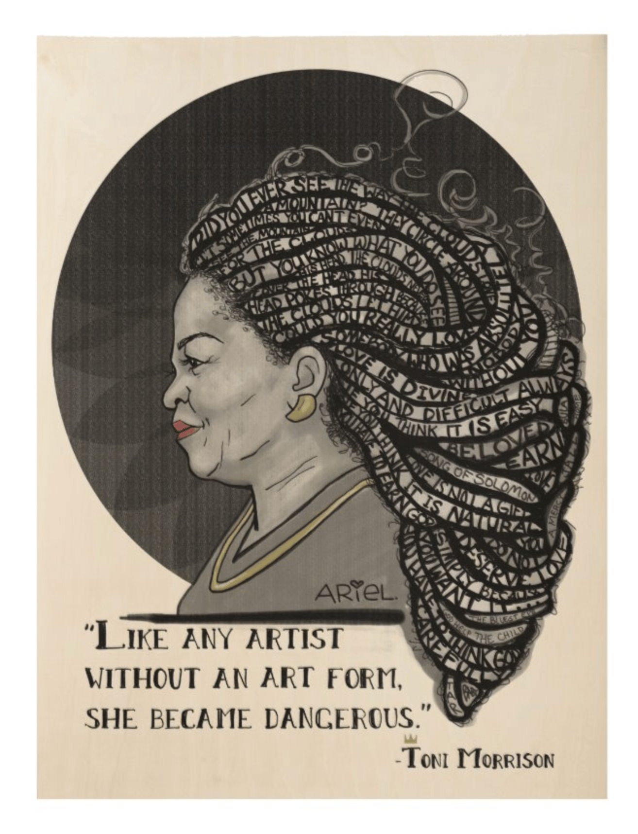 Image of Toni Morrison Print