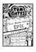 Image of Add A First Name Tom Gates Poster BOOK 13 'Epic adventure' A3 + free b/w colouring in poster