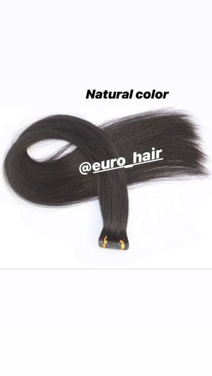 Image of INDIAN SKIN WEFT TAPE-IN EXTENSIONS STRAIGHT TEXTURE 6 COLORS