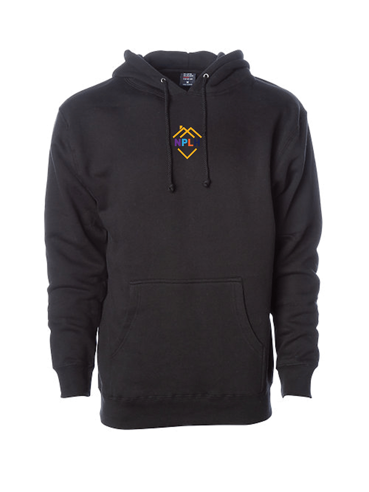 Image of BLACK NPLH LOGO HOODIE