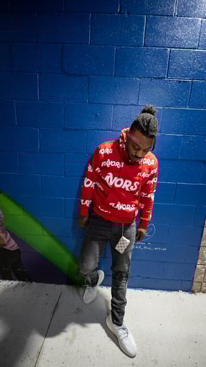 Image of Red Pullover 