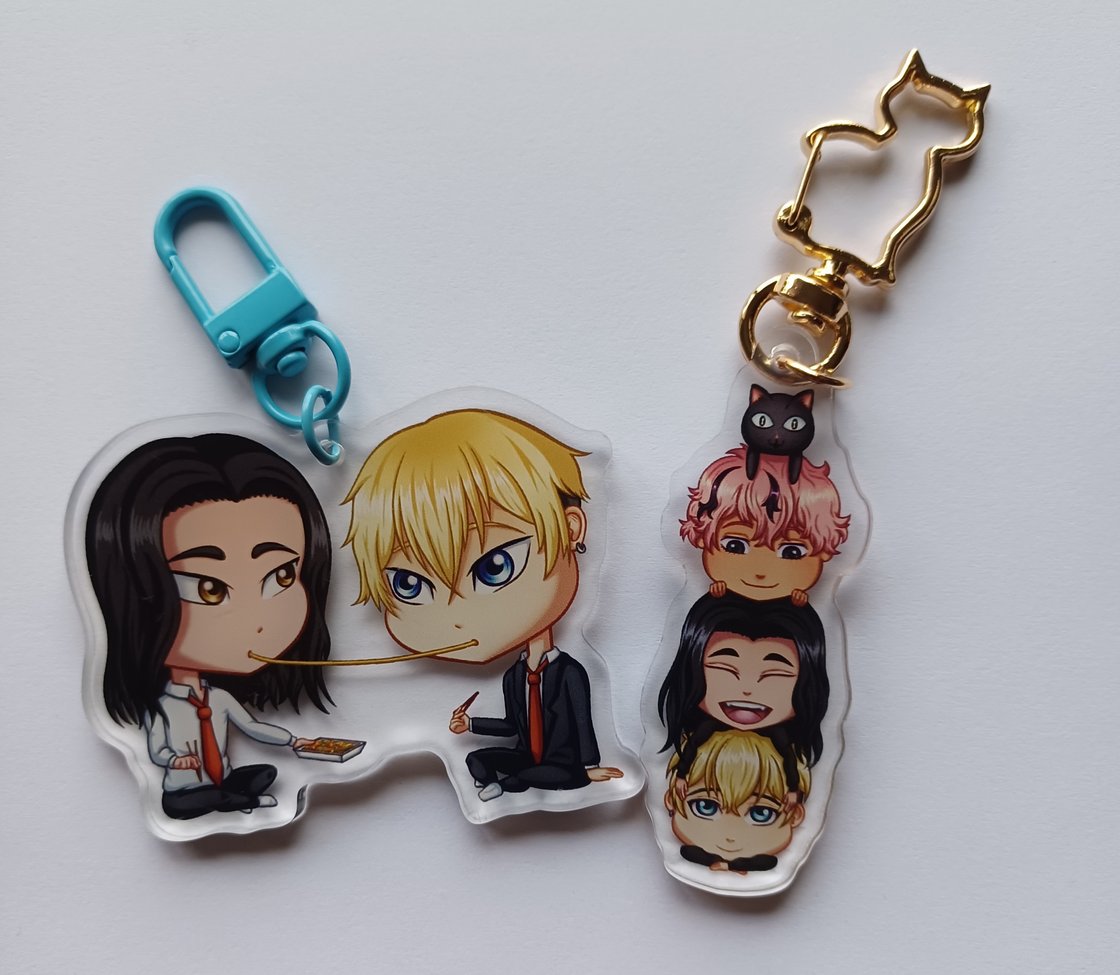 Image of Tokyo Revengers - Baji Trio Acrylic Charms