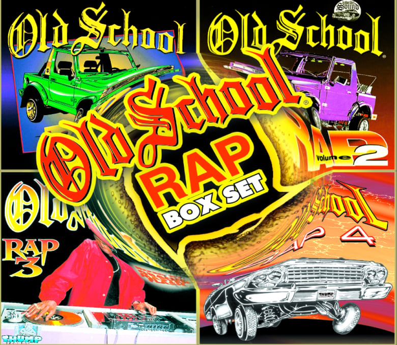 Image of OLD SCHOOL RAP VOL 1-4 BOX SET