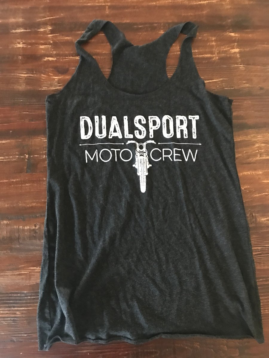 Image of Dualsport Moto Crew Tank w/ free shipping in the US