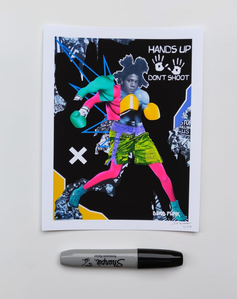 Image of Don't shoot Basquiat limited edition print