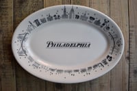 Image 1 of Large Oval Philadelphia Icons Platter