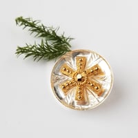 Image 1 of Vintage Snowflake Pin (One of a Kind)