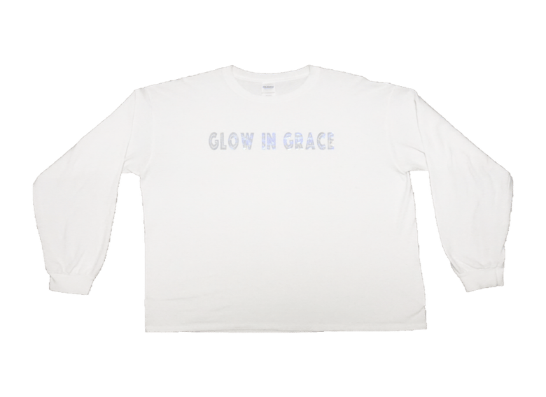 Image of Glow In Grace Long Sleeve (White)