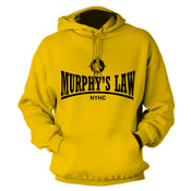 Image of MURPHY'S LAW "Secret Agent Skin NYHC" Gold Hoodie