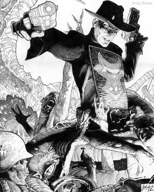 Image of Red Sky and The Undead- 13x19 Limited Print (signed) <font color="red">LIMITED (+ 20% Off )</font>