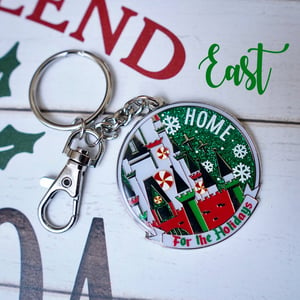 Image of Home For the Holidays - Keychain 