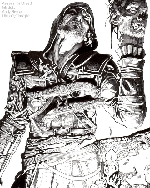 Image of Assassins: Dark II- 13x19 Limited Print (signed)