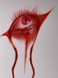 Image 2 of Red Eye original drawing 