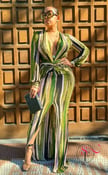 Image of Da Vinci Maxi Dress Green