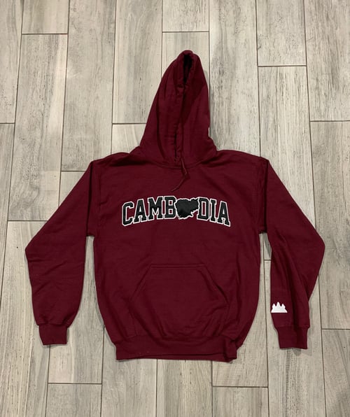 Image of Embroidered Cambodia Hoodie