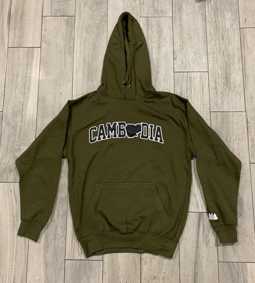 Image of Embroidered Cambodia Hoodie