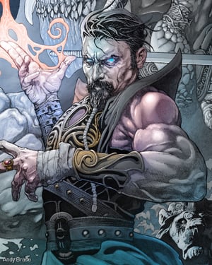 Image of The Diabolist: Eclipse- 13x19 Print LIMITED (signed) <font color="chartreuse"></font>