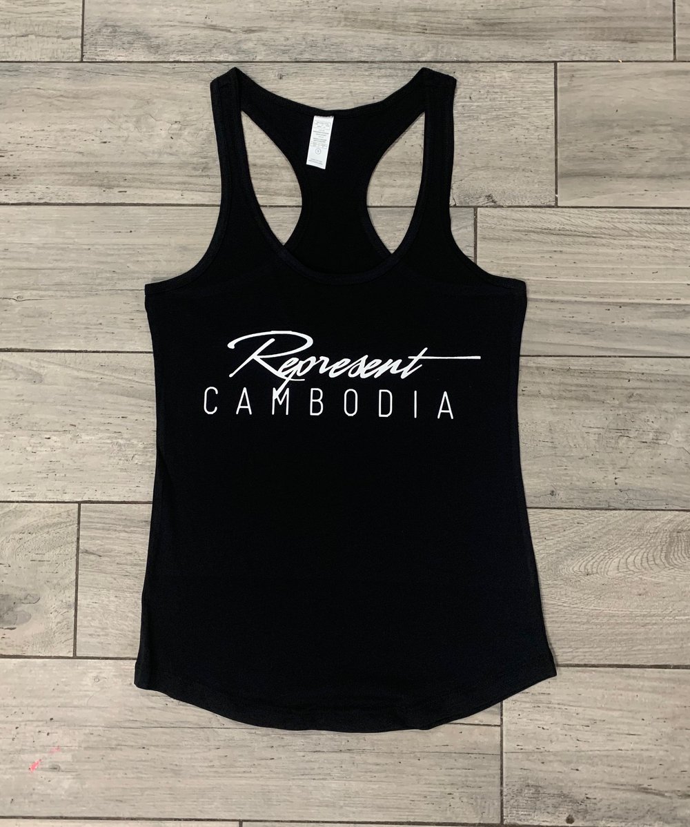 Image of Represent Cambodia Racerback Tank Top (women)