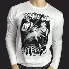 Diabetic Hippo long sleeve - Sick Animation Shop