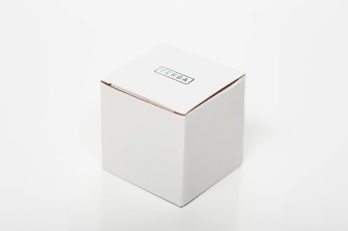 Image of "A harmonious..." VERBA 8cm Christmas tree ball with inscription