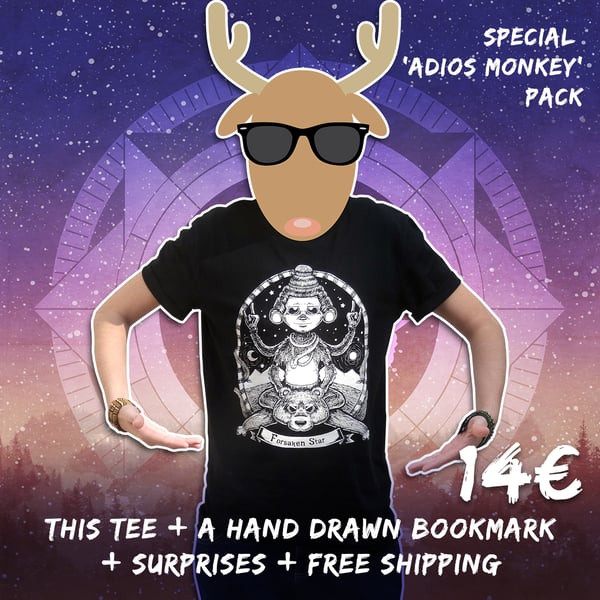 Image of "Adios Monkey" special pack (Free shipping)