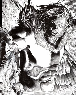 Image of Sabretooth & Villains- 13x19 Limited Print (signed) <font color="red">Back in Stock</font>