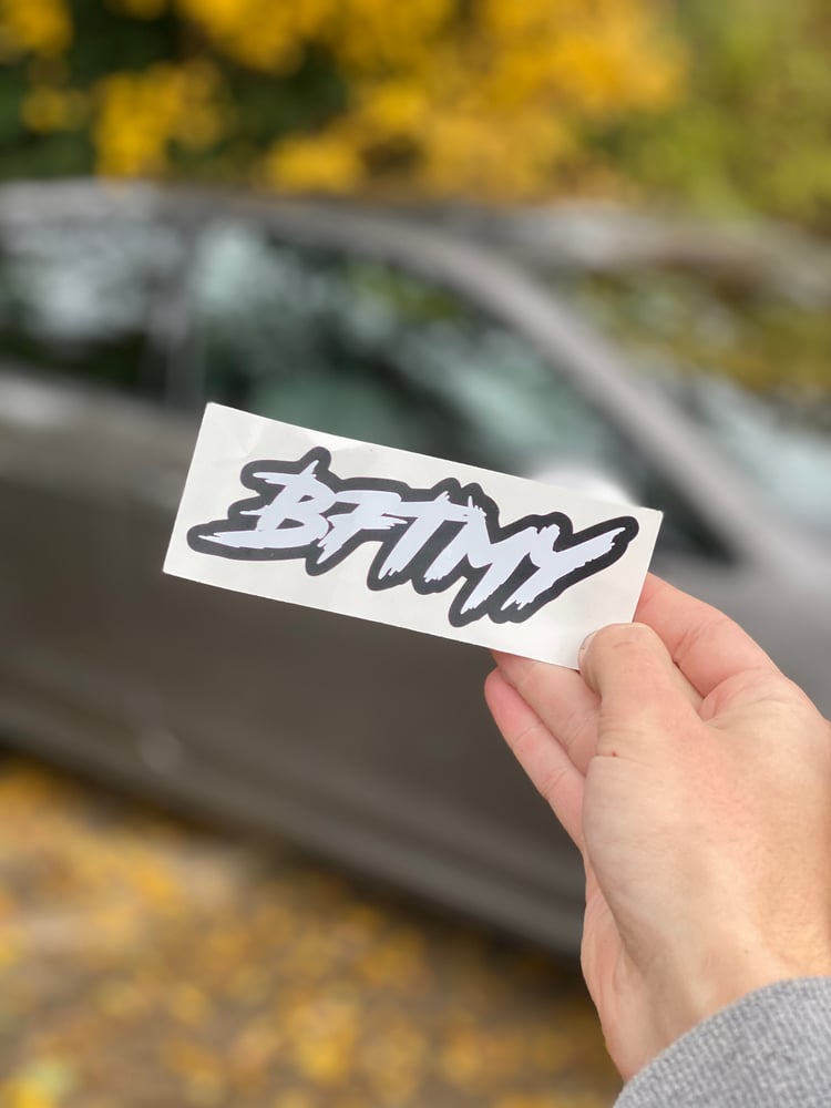 Image of NEW B7TMY STICKER!