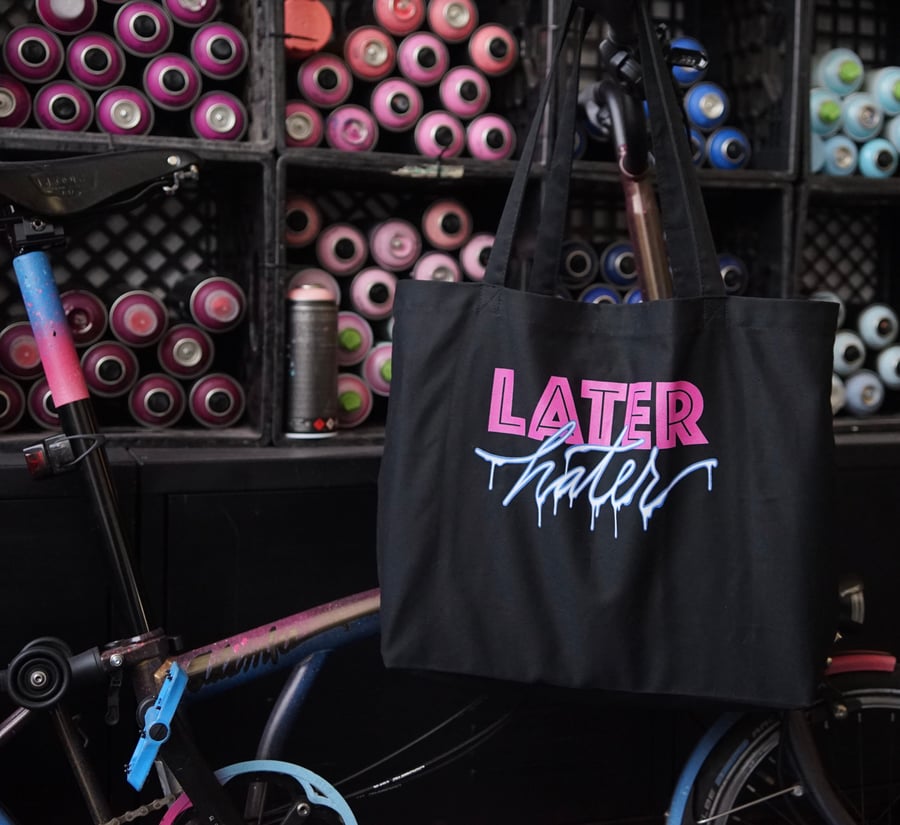 Image of Later Hater tote bag