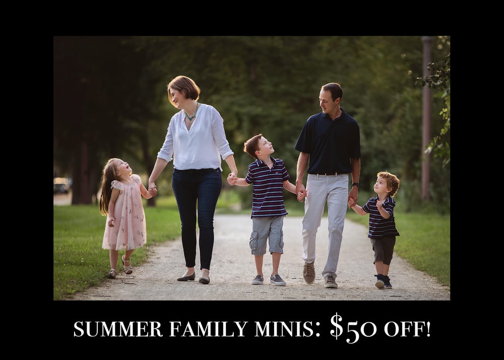 Image of BLACK FRIDAY Summer Mini Session with print credit