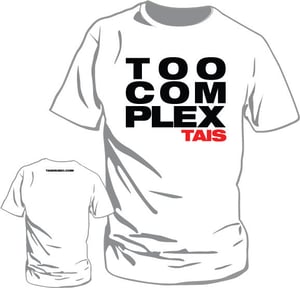 Image of Official Too Complex Tee (White)