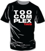 Image of Official Too Complex Tee (Black)