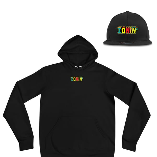 Image of Zonin' Champion Embroidery Hoodie & Hat
