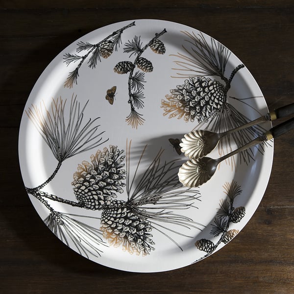 Image of Pine Cone Tray 49cm