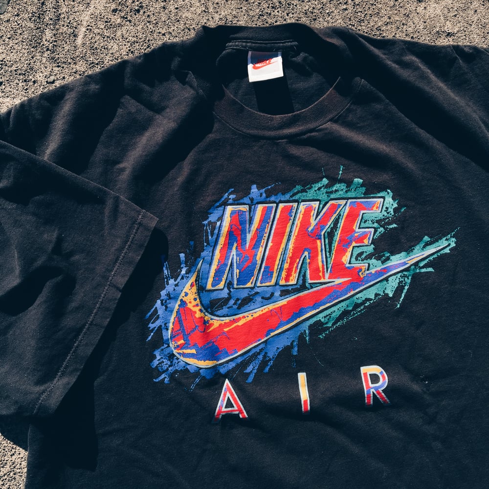 Image of Original Early 90’s Nike Air Abstract Logo Tee.