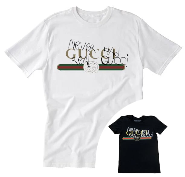 Image of Fake Gucci Tee (available in black)