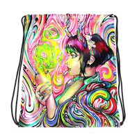 "Candy Coated" Drawstring Bag