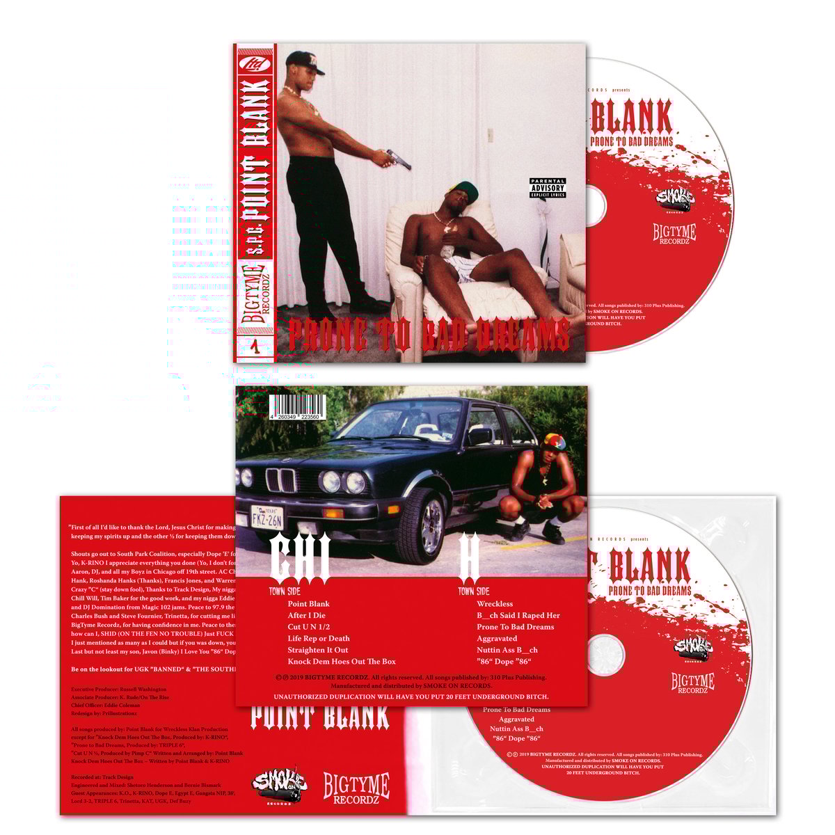 Point Blank: Prone To Bad Dreams: CD