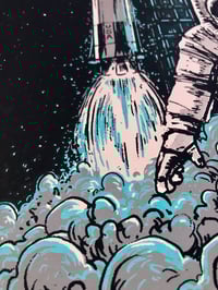 Image 4 of Apollo 11 art print