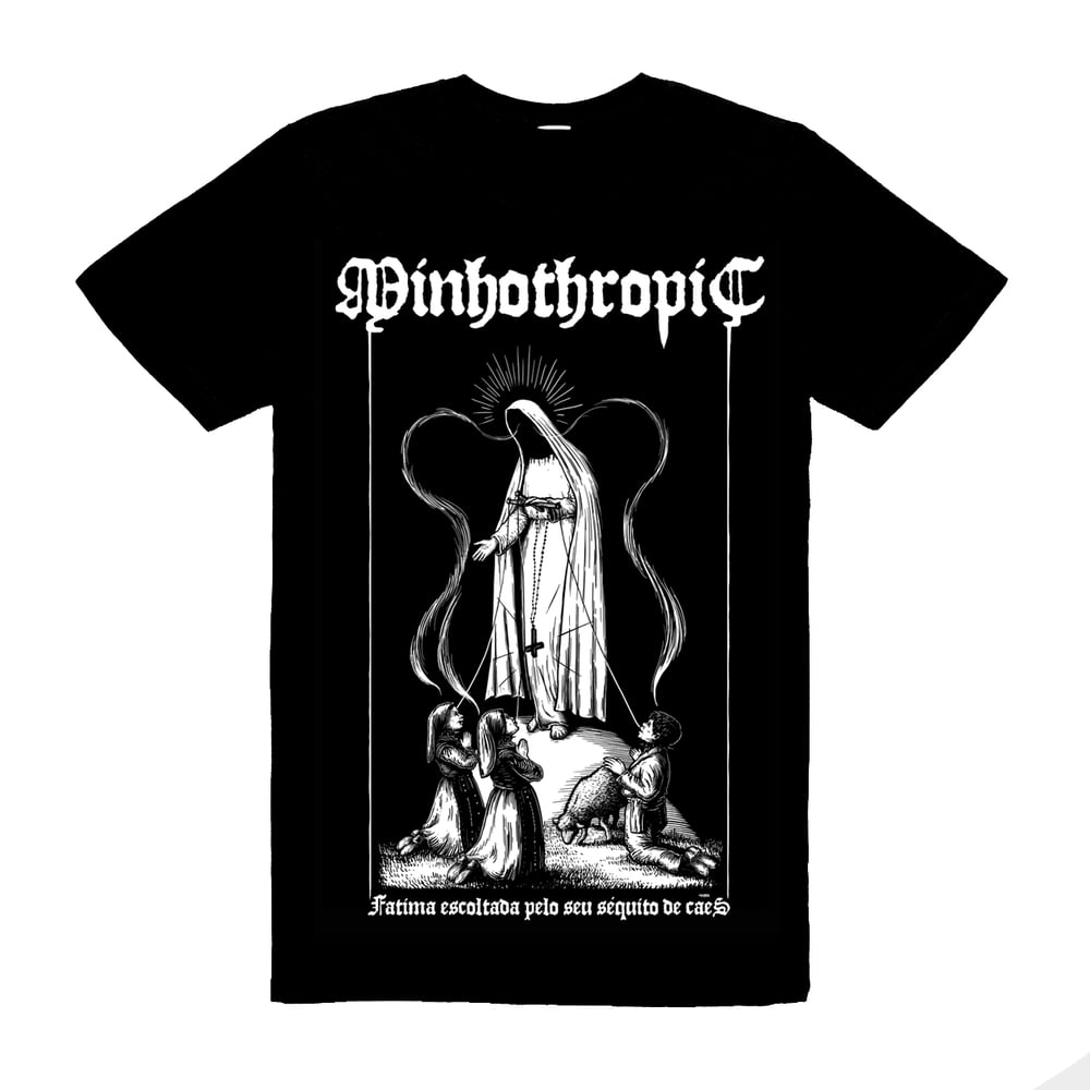 Image of Misanthropic Tshirt (Fátima escoltada pelo seu séquito de cães)