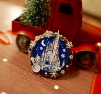 Image 3 of Snow Castle - Enamel Pin