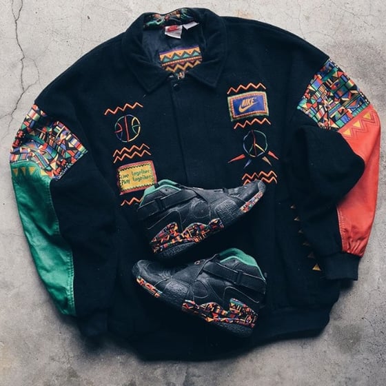 Image of Original 1992 Nike Urban Jungle Jacket With Original Air Raid.