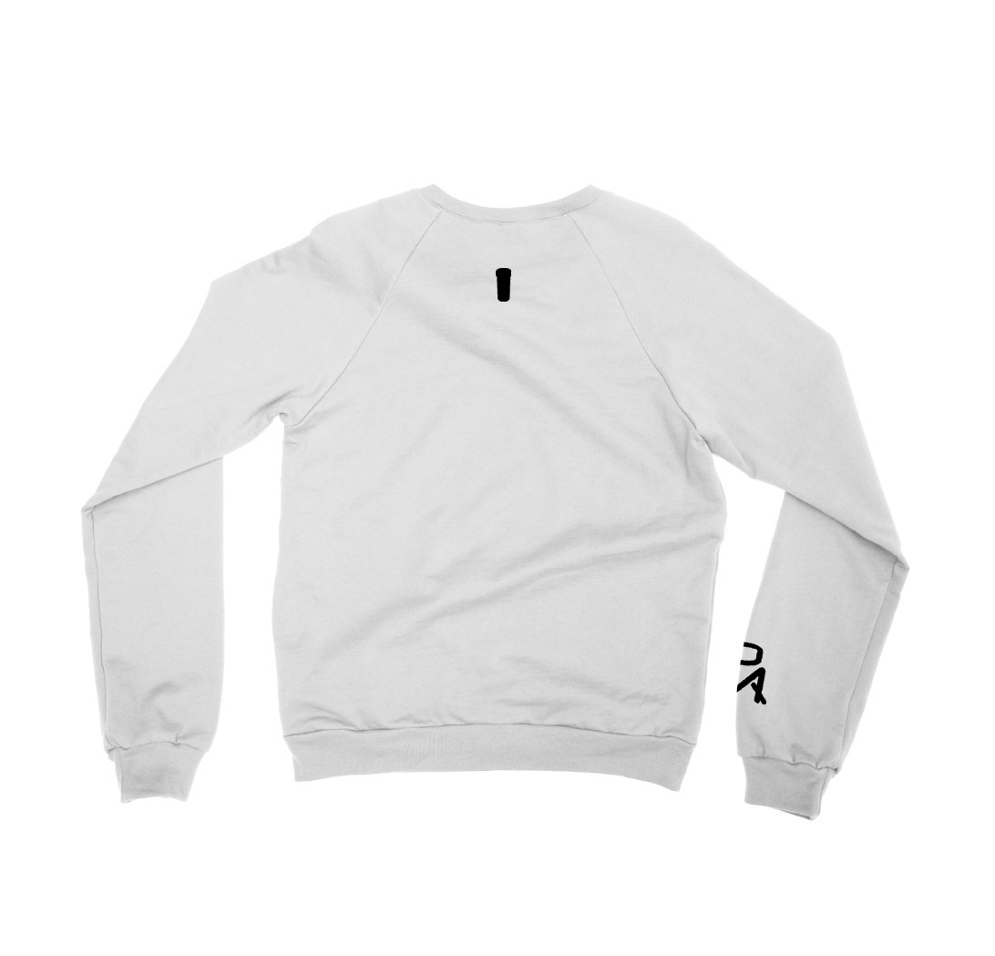 Image of MEN WHITE "ORIGINAL" PULLOVER SWEATER