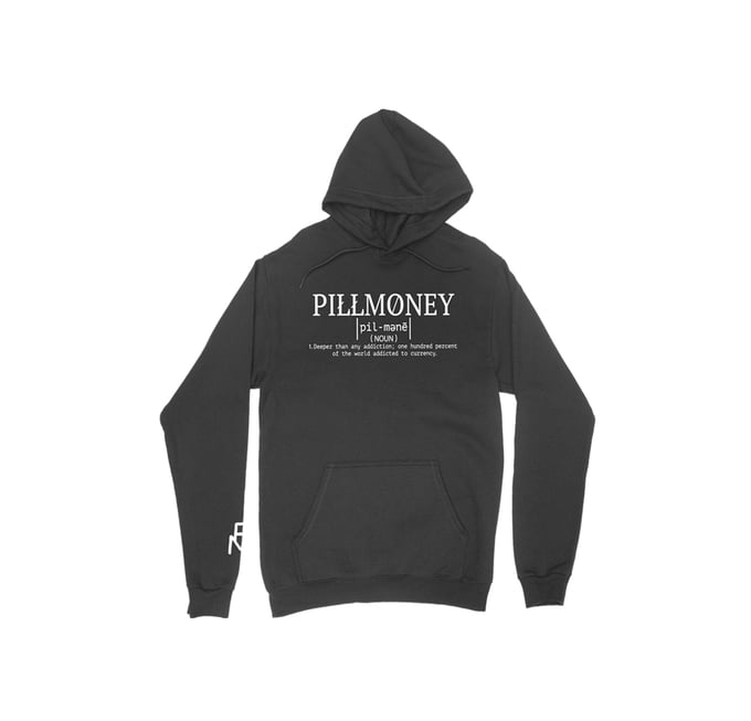 Image of WOMEN BLACK "DEFINITION" PULLOVER HOODIE