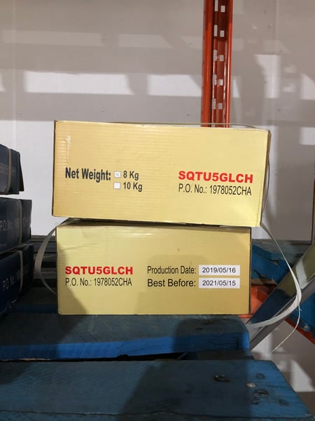 Image of Gold Label Squid Tube Gigas U5 8 kg